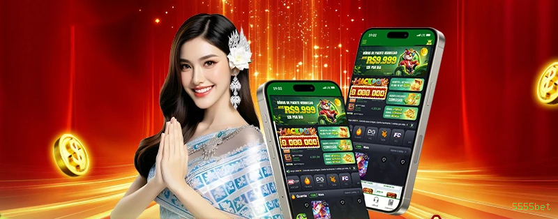 Conta 5555bet sincronizada site e app